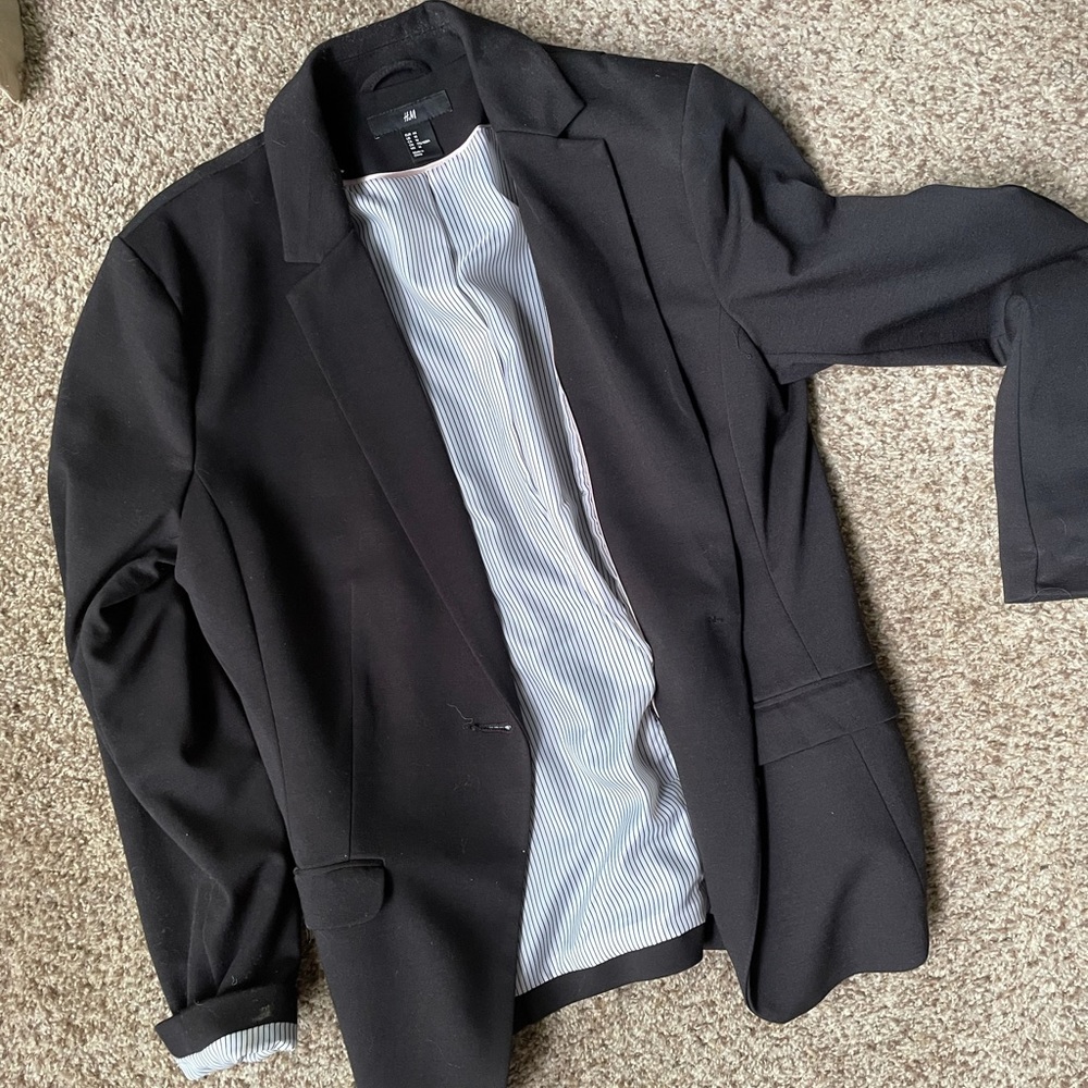 Timeless black blazer